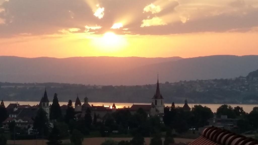 Hof Oberprehl Apartman Murten Kültér fotó